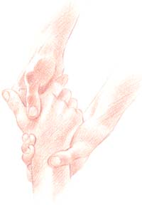 Sujeta la muñeca y con el pulgar y el índice masajea las partes cóncavas que quedan entre los huesos de la mano. Comienza en la muñeca y sigue hacia arriba hasta llegar a los dedos. Sujeta la muñeca y con el pulgar y el índice masajea las partes cóncavas que quedan entre los huesos de la mano. Comienza en la muñeca y sigue hacia arriba hasta llegar a los dedos.